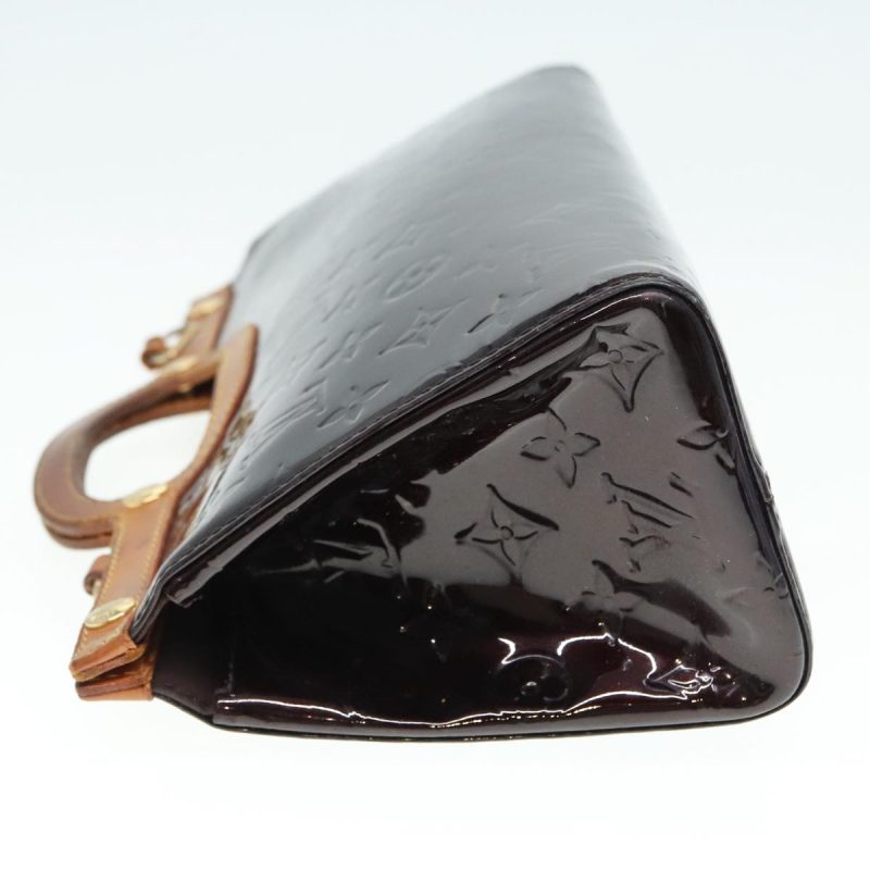 Louis Vuitton Vernis Roxbury Drive Hand Bag Amarante M91995  91422 - Image 4