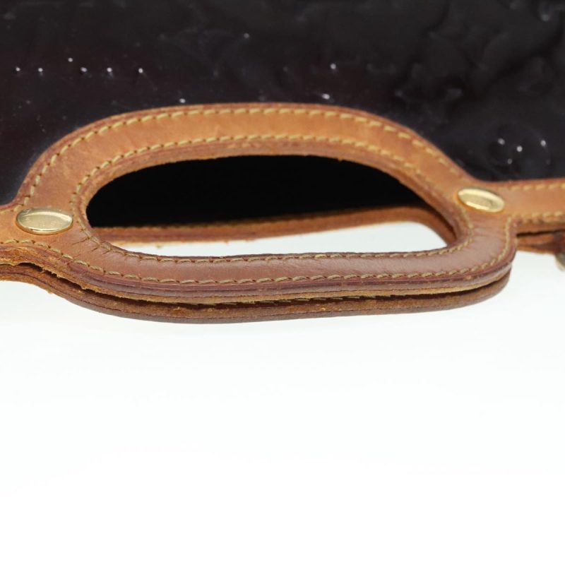Louis Vuitton Vernis Roxbury Drive Hand Bag Amarante M91995  91422 - Image 8
