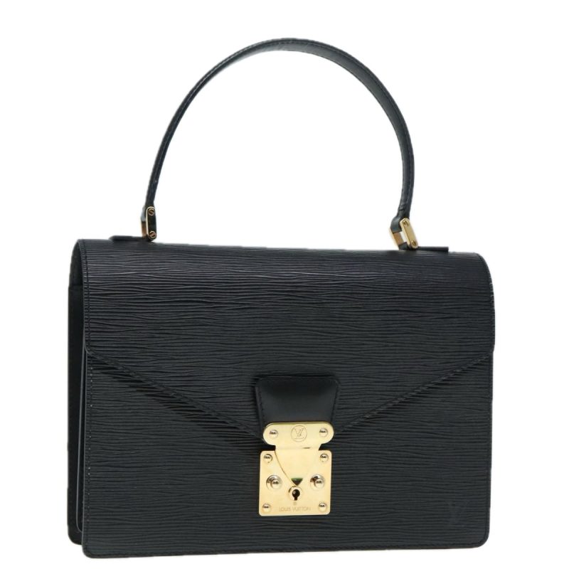 Louis Vuitton Epi Concorde Hand Bag Black M52132  91441