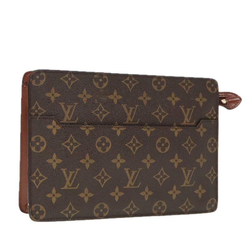 Louis Vuitton Monogram Pochette Homme Clutch Bag M51795  91443