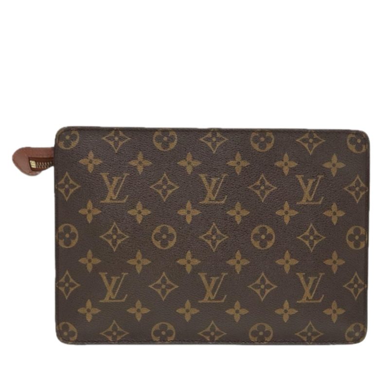 Louis Vuitton Monogram Pochette Homme Clutch Bag M51795  91443 - Image 2