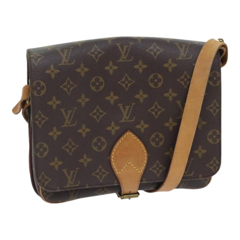 Louis Vuitton Monogram Cartouchiere GM Shoulder Bag M51252  91473