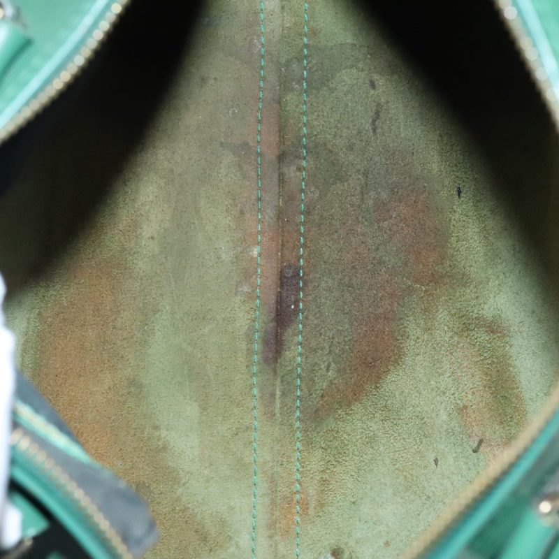 Louis Vuitton Epi Speedy 30 Hand Bag Borneo Green M43004  91495 - Image 10
