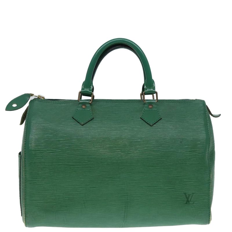 Louis Vuitton Epi Speedy 30 Hand Bag Borneo Green M43004  91495 - Image 2