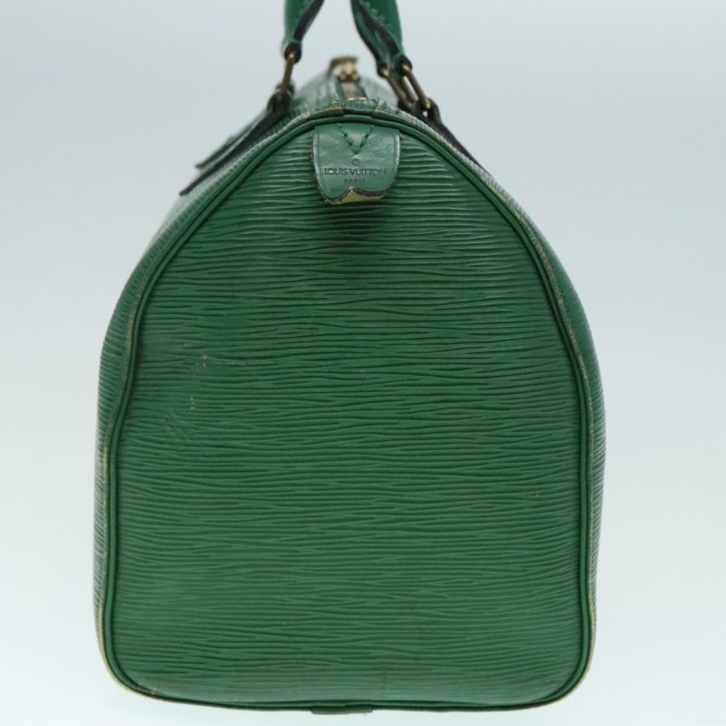 Louis Vuitton Epi Speedy 30 Hand Bag Borneo Green M43004  91495 - Image 3