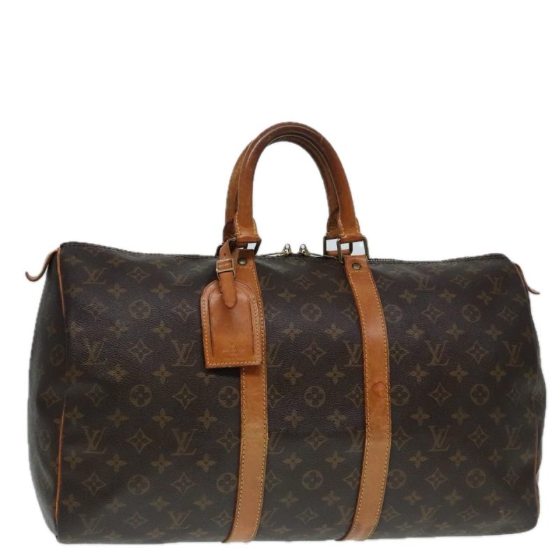 Louis Vuitton Monogram Keepall 45 Boston Bag M41428  91509
