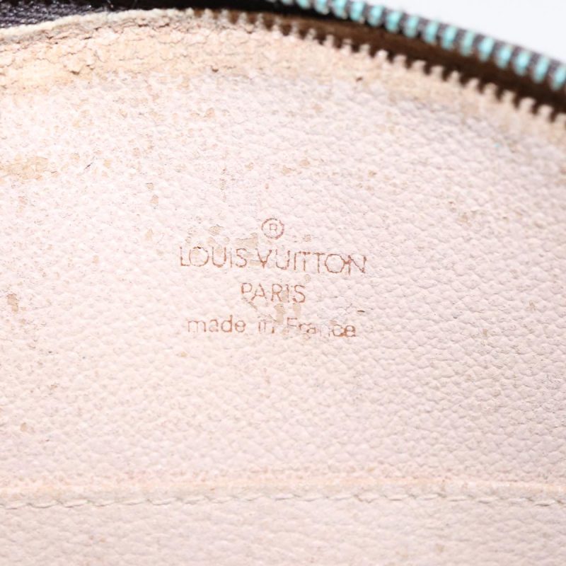 Louis Vuitton Monogram Trousse Demi Ronde Cosmetic Pouch M47520  91580 - Image 9