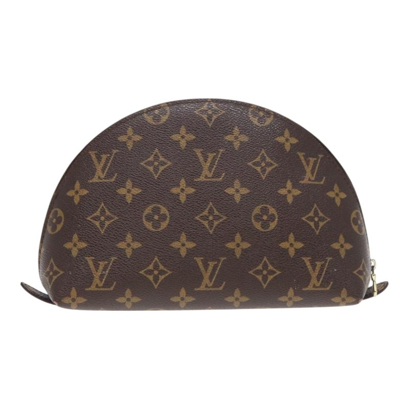 Louis Vuitton Monogram Trousse Demi Ronde Cosmetic Pouch M47520  91580 - Image 2