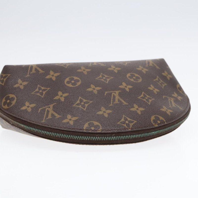 Louis Vuitton Monogram Trousse Demi Ronde Cosmetic Pouch M47520  91580 - Image 5