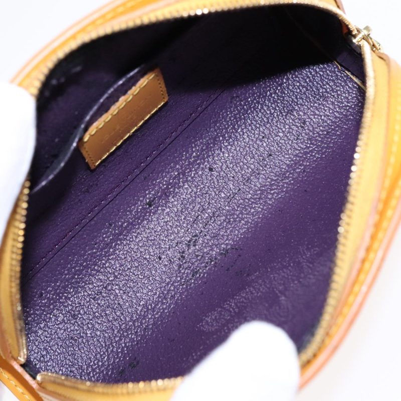 Louis Vuitton Epi Dauphine PM Pouch Yellow M48449  91582 - Image 10