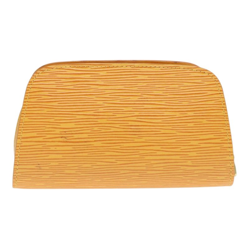Louis Vuitton Epi Dauphine PM Pouch Yellow M48449  91582 - Image 2