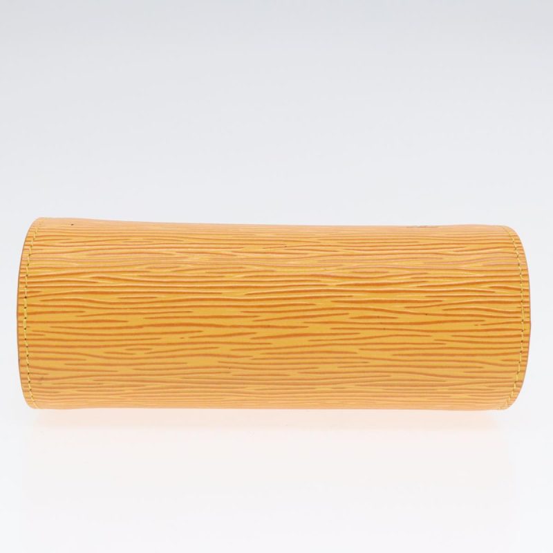 Louis Vuitton Epi Dauphine PM Pouch Yellow M48449  91582 - Image 6