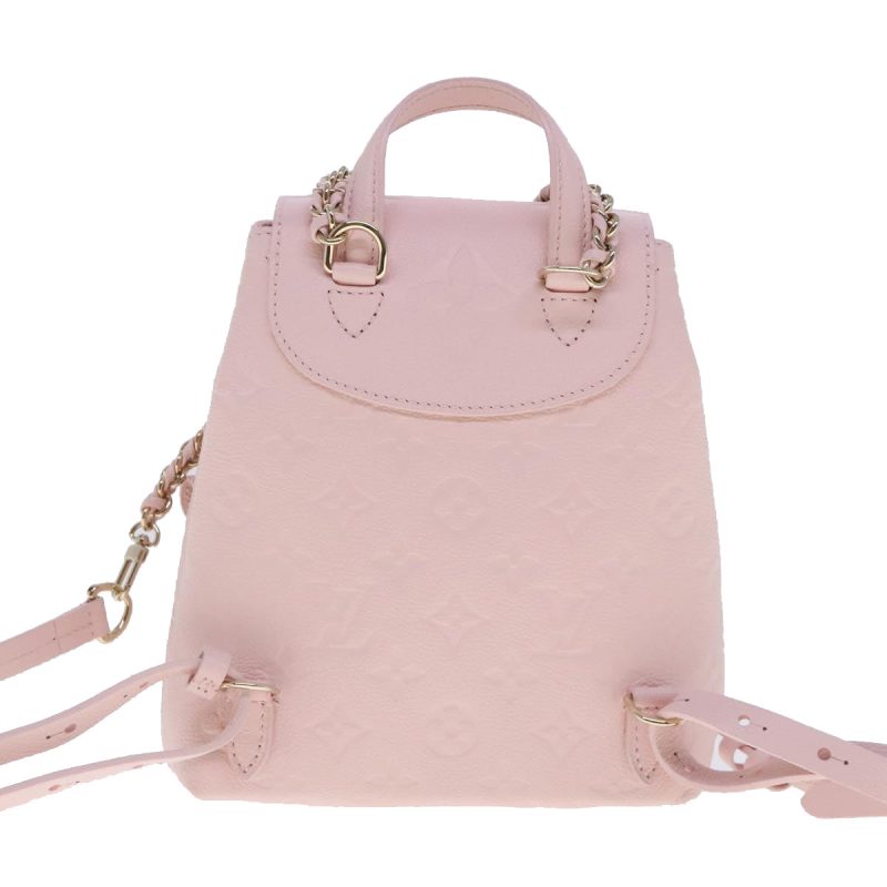Louis Vuitton Monogram Empreinte Backup Backpack Pink M47074  91596S - Image 3