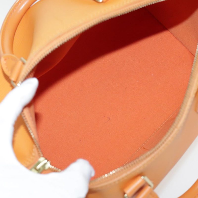 Louis Vuitton Epi Speedy 25 Hand Bag Orange Mandarin M5903H  91637 - Image 10