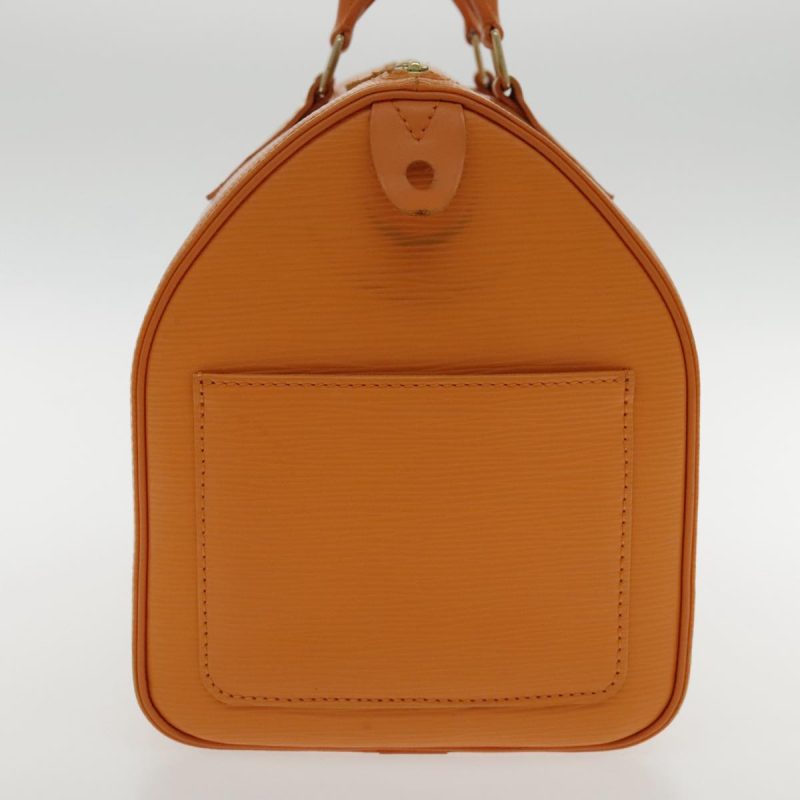Louis Vuitton Epi Speedy 25 Hand Bag Orange Mandarin M5903H  91637 - Image 4