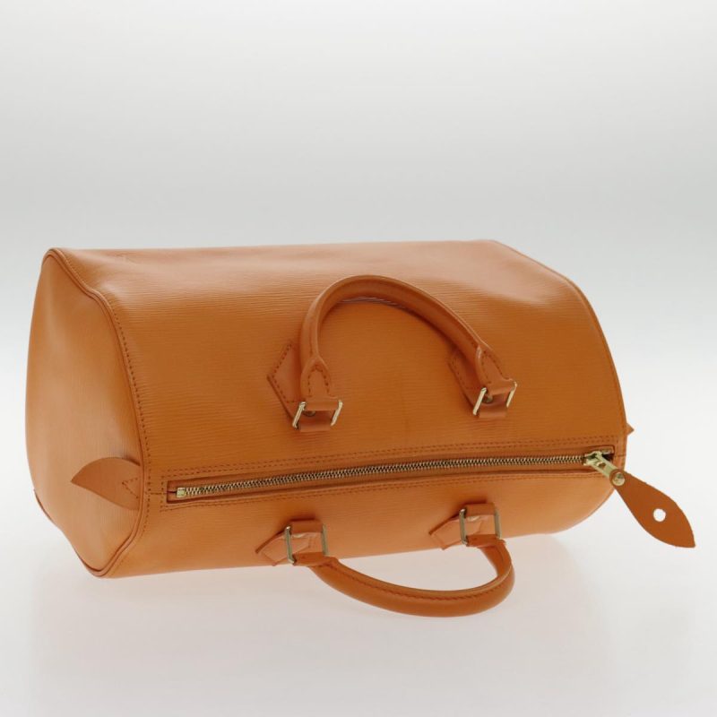 Louis Vuitton Epi Speedy 25 Hand Bag Orange Mandarin M5903H  91637 - Image 6