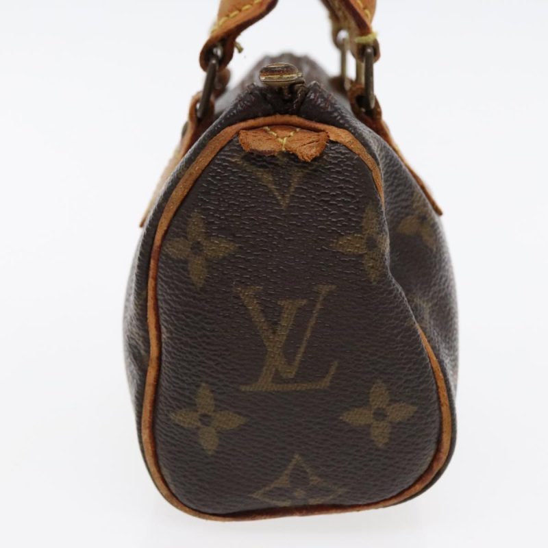 Louis Vuitton Monogram Mini Speedy Hand Bag M41534  91638 - Image 3