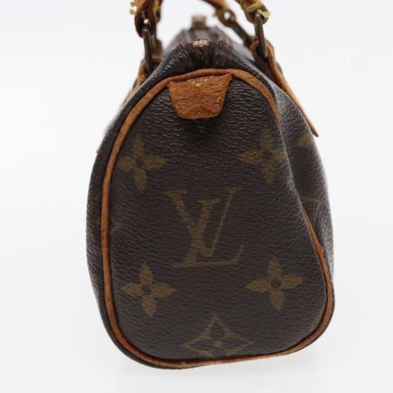 Louis Vuitton Monogram Mini Speedy Hand Bag M41534  91638 - Image 4