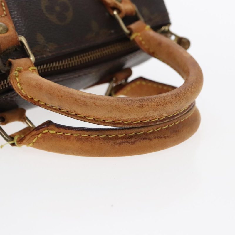 Louis Vuitton Monogram Mini Speedy Hand Bag M41534  91638 - Image 7