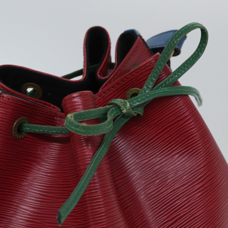Louis Vuitton Epi Toriko Color Noe ShoulderBag Red Blue Green M44084 Auth 91642 - Image 7