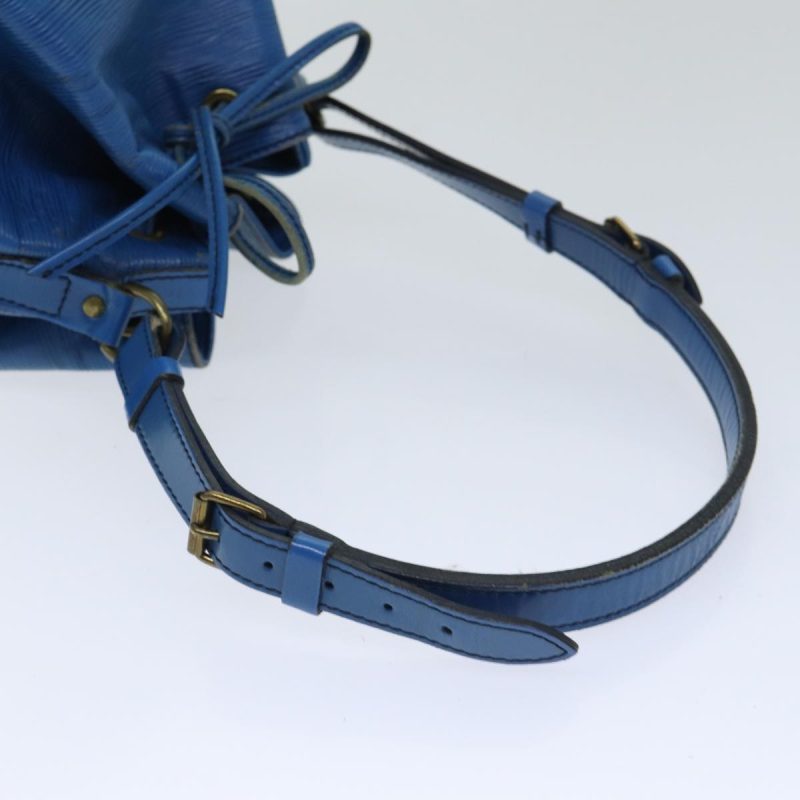 Louis Vuitton Epi Noe Shoulder Bag Toledo Blue M44005  91643 - Image 9