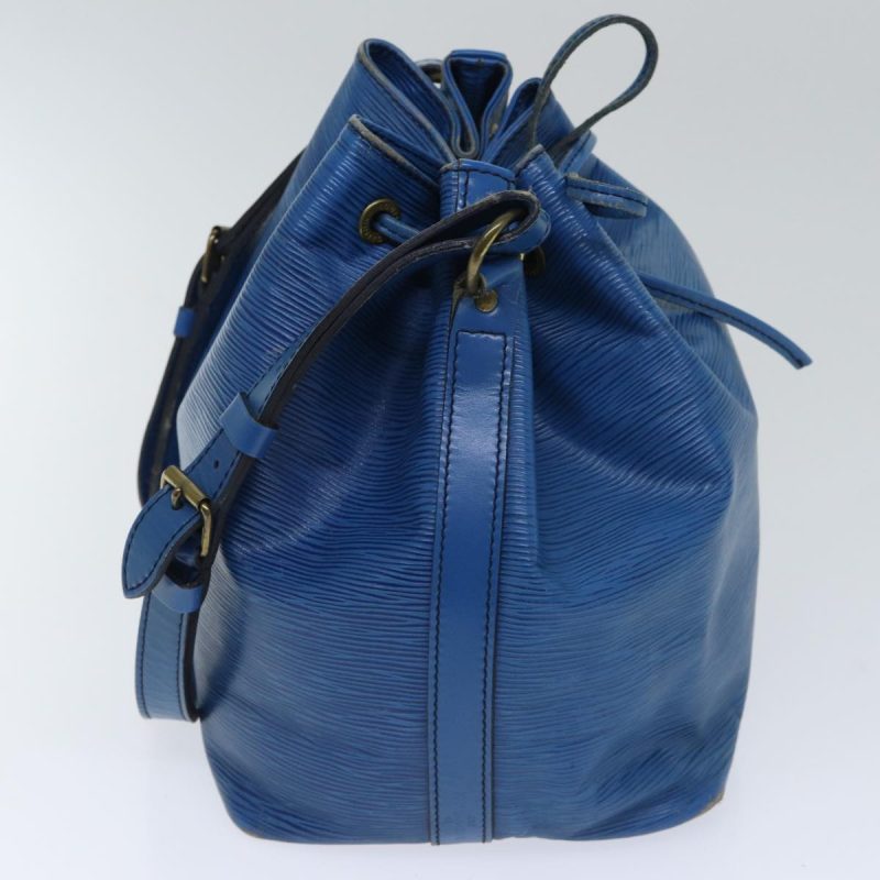 Louis Vuitton Epi Noe Shoulder Bag Toledo Blue M44005  91643 - Image 4