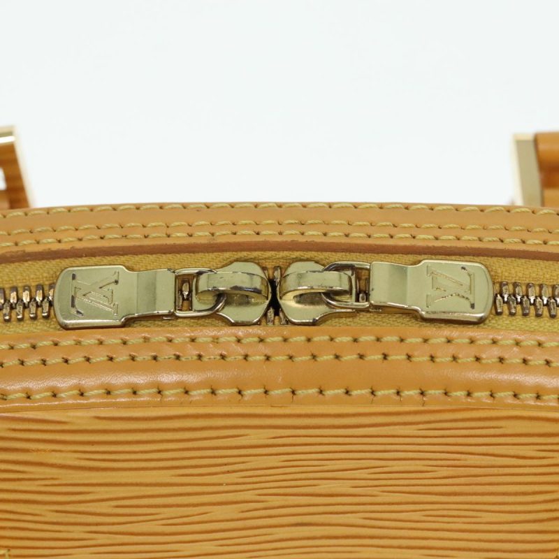 Louis Vuitton Epi jasmine Hand Bag Tassili Yellow M52089  91648 - Image 10