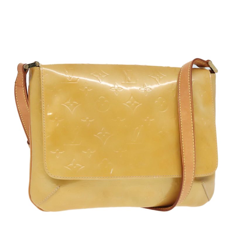 Louis Vuitton Monogram Vernis Thompson Street Bag Beige M91301  91651
