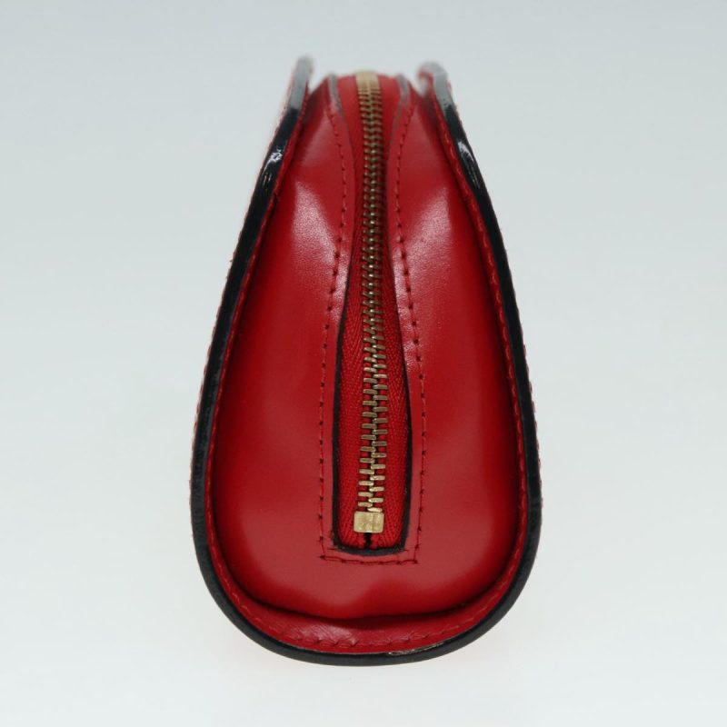 Louis Vuitton Epi Dauphine PM Pouch Castilian Red M48447  91656 - Image 3