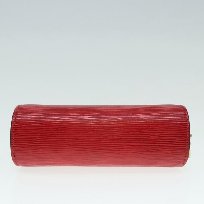 Louis Vuitton Epi Dauphine PM Pouch Castilian Red M48447  91656 - Image 6