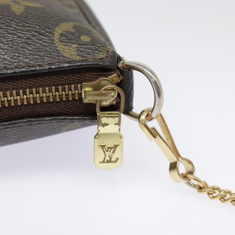 Louis Vuitton Monogram Mini Pochette Accessoires Pouch M58009  91672 - Image 10