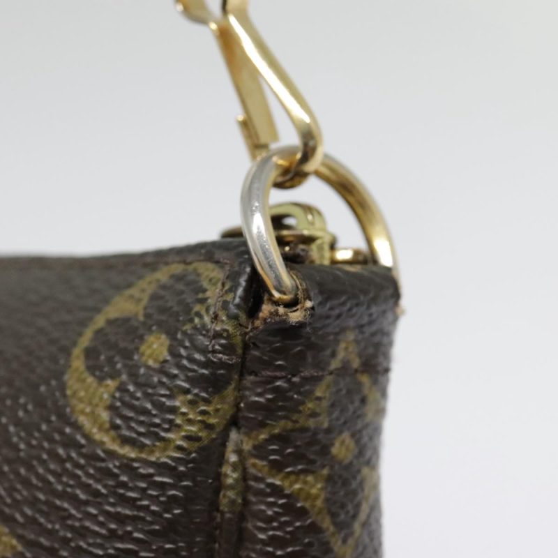 Louis Vuitton Monogram Mini Pochette Accessoires Pouch M58009  91672 - Image 5