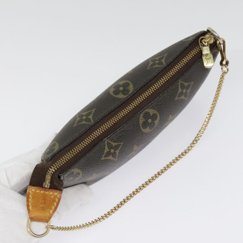 Louis Vuitton Monogram Mini Pochette Accessoires Pouch M58009  91672 - Image 7