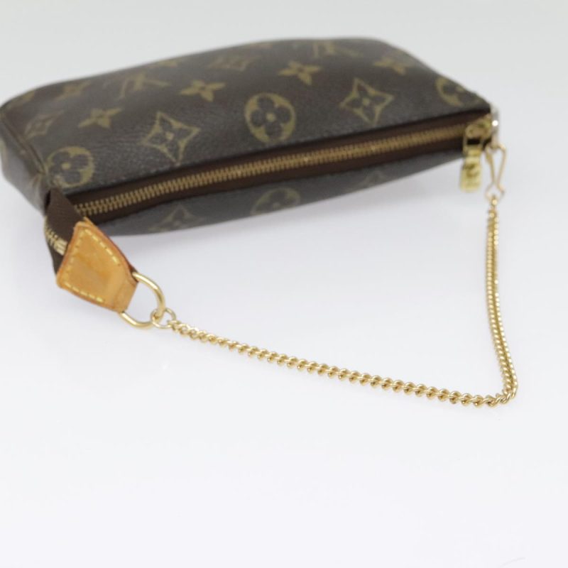 Louis Vuitton Monogram Mini Pochette Accessoires Pouch M58009  91672 - Image 8