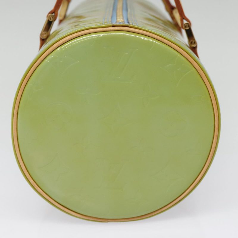 Louis Vuitton Monogram Vernis Bedford Hand Bag Baby Blue M91007  91685 - Image 3