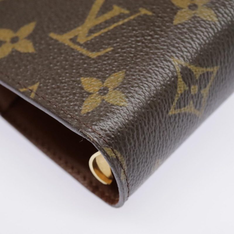 Louis Vuitton Monogram Agenda GM Day Planner Cover R20006  91687 - Image 7