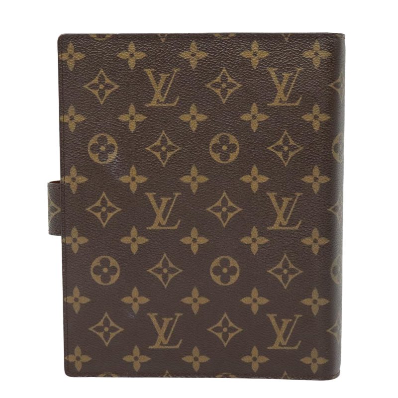 Louis Vuitton Monogram Agenda GM Day Planner Cover R20006  91687 - Image 2