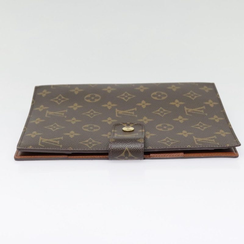 Louis Vuitton Monogram Agenda GM Day Planner Cover R20006  91687 - Image 3