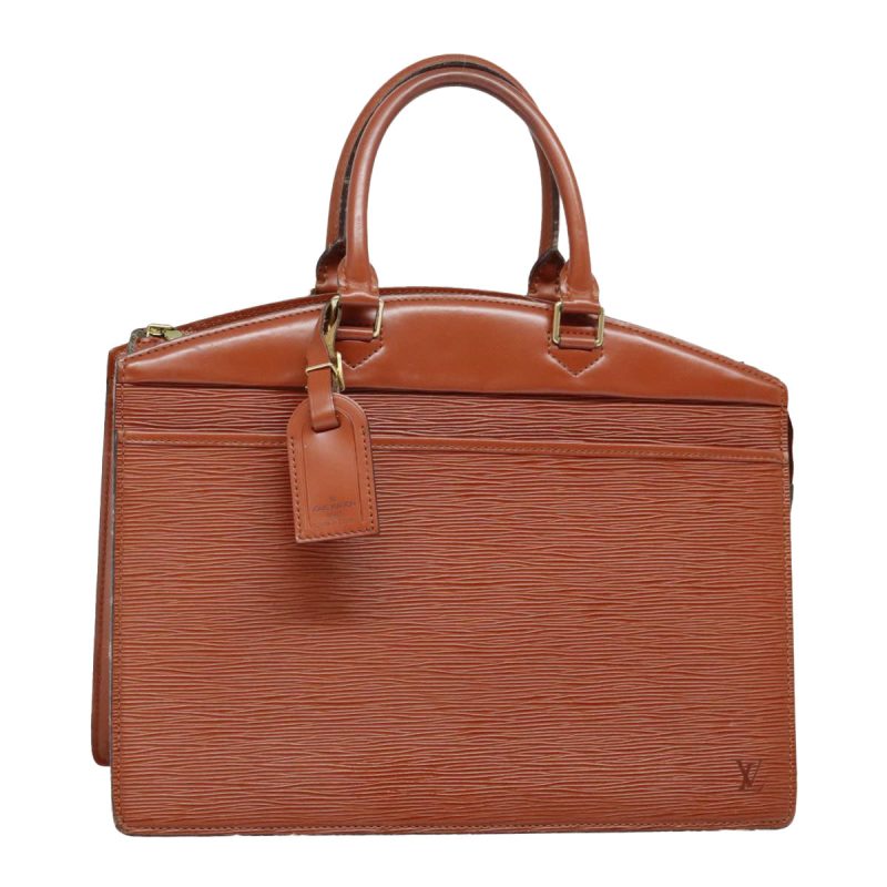 Louis Vuitton Epi Riviera Hand Bag Brown M48183  91695