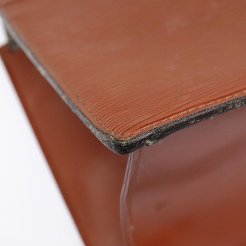 Louis Vuitton Epi Riviera Hand Bag Brown M48183  91695 - Image 9