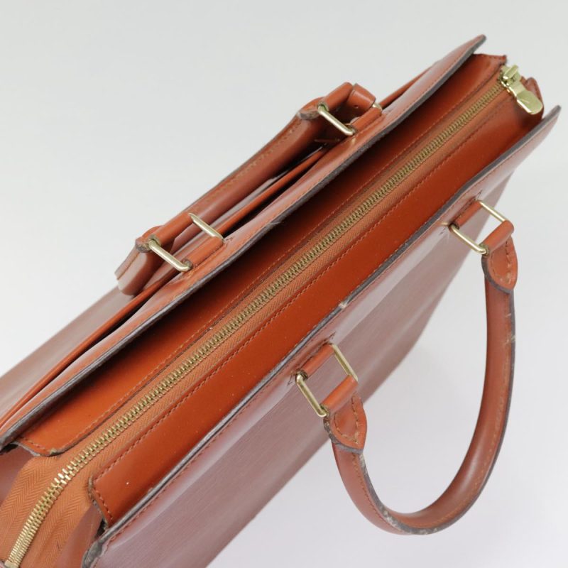 Louis Vuitton Epi Riviera Hand Bag Brown M48183  91695 - Image 6