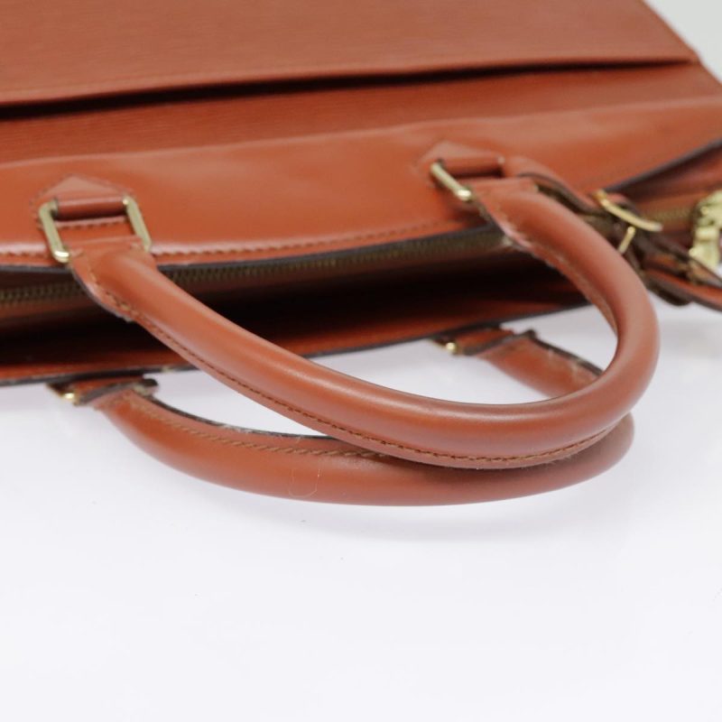 Louis Vuitton Epi Riviera Hand Bag Brown M48183  91695 - Image 7