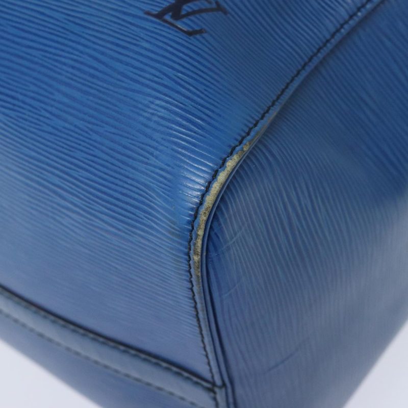 Louis Vuitton Epi Speedy 40 Hand Bag Toledo Blue M42985  91698 - Image 9