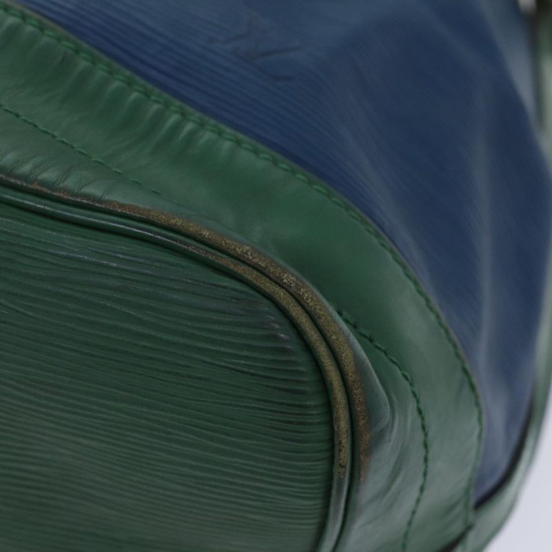 Louis Vuitton Epi Noe Shoulder Bag Bicolor Green Blue M44044  91699 - Image 10