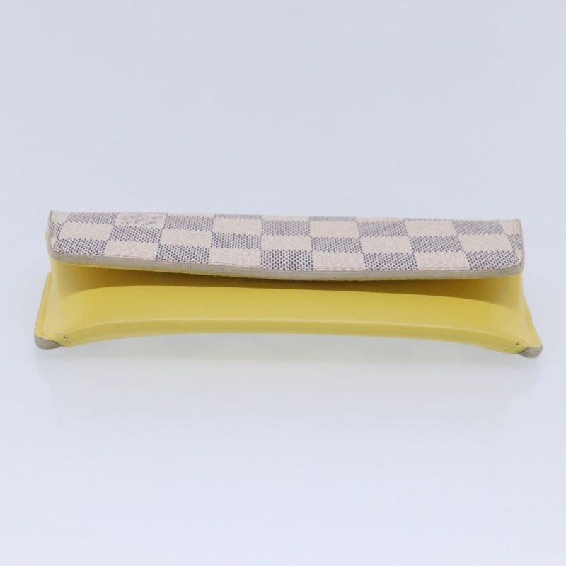 Louis Vuitton Damier Azur Etui Lunette Woody Glasses Case GI0388  91727 - Image 6