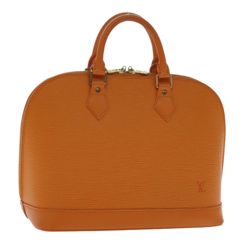 Louis Vuitton Epi Alma Hand Bag Orange Mandarin M5214H  91742