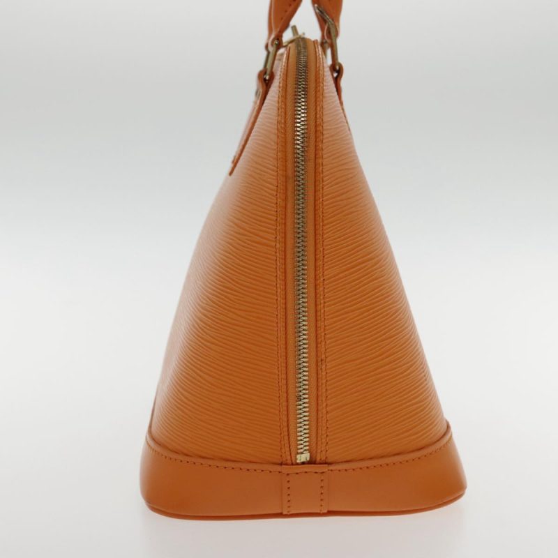 Louis Vuitton Epi Alma Hand Bag Orange Mandarin M5214H  91742 - Image 3