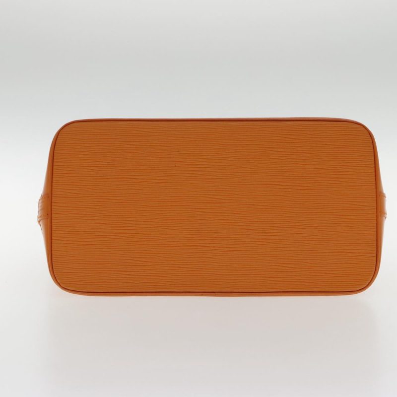 Louis Vuitton Epi Alma Hand Bag Orange Mandarin M5214H  91742 - Image 5