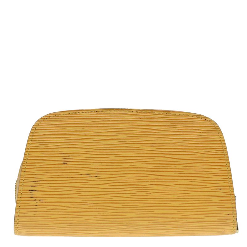 Louis Vuitton Epi Dauphine PM Pouch Yellow M48449  91750 - Image 2