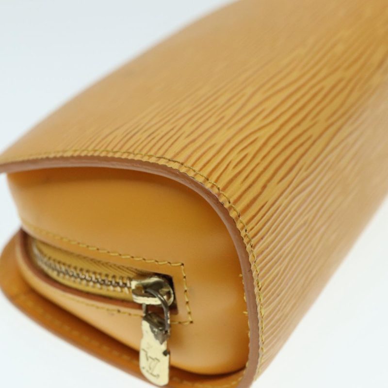 Louis Vuitton Epi Dauphine PM Pouch Yellow M48449  91750 - Image 6
